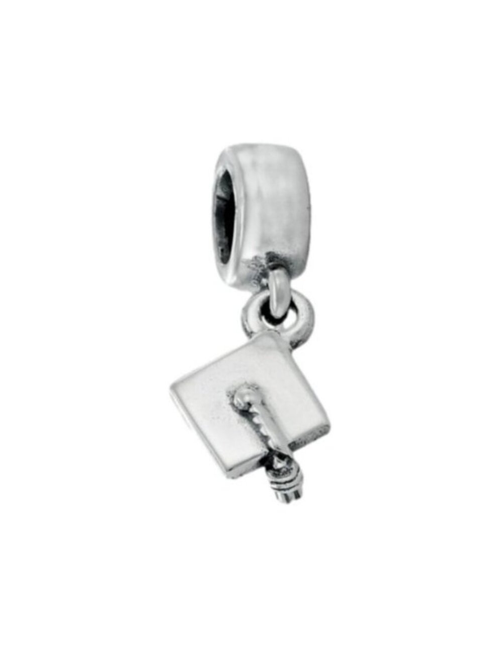 PANDORA Silver Hanging GRADUATION Hat/Cap Dangle Charm 790270 …